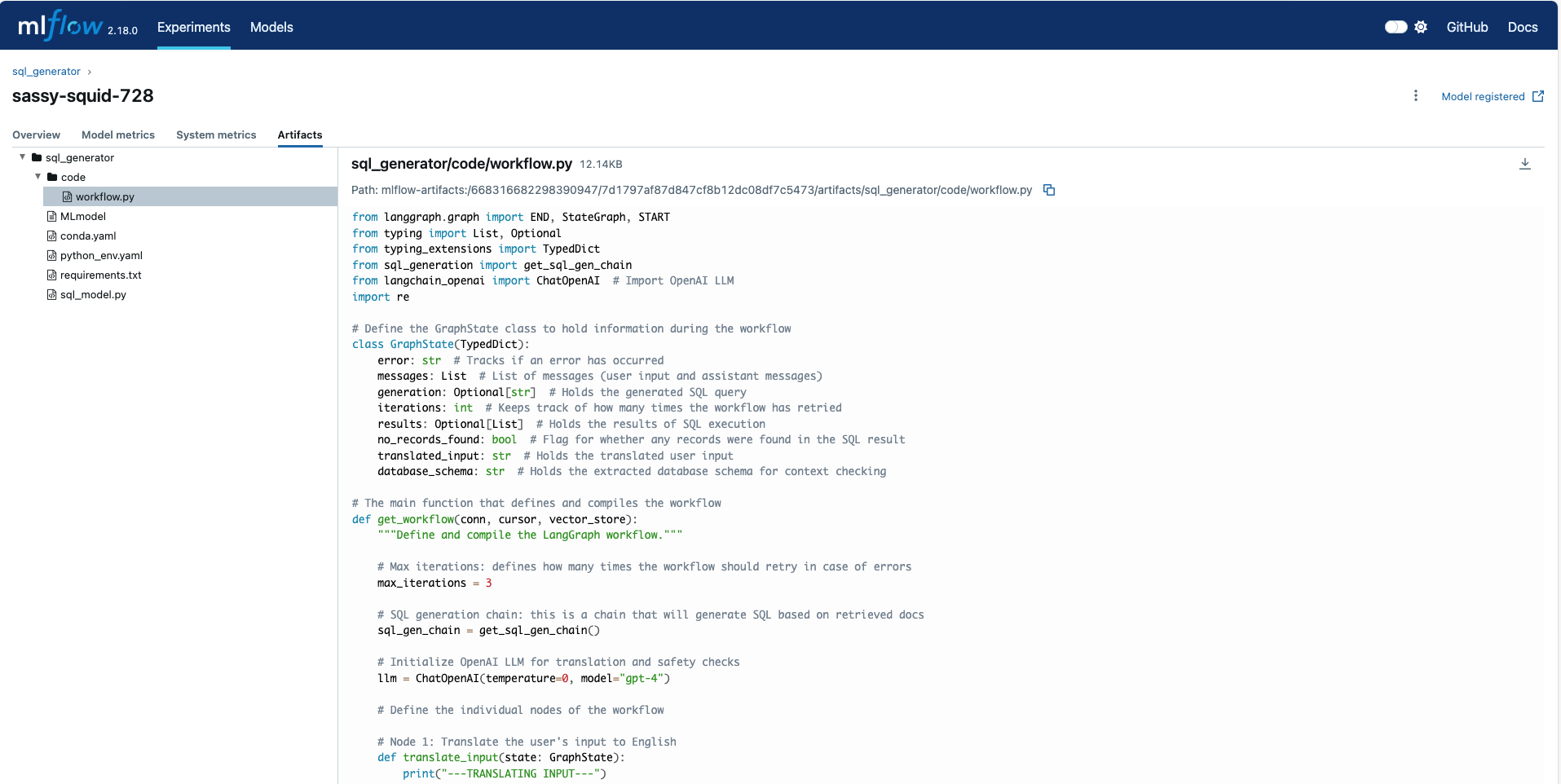 model_as_code_artifact